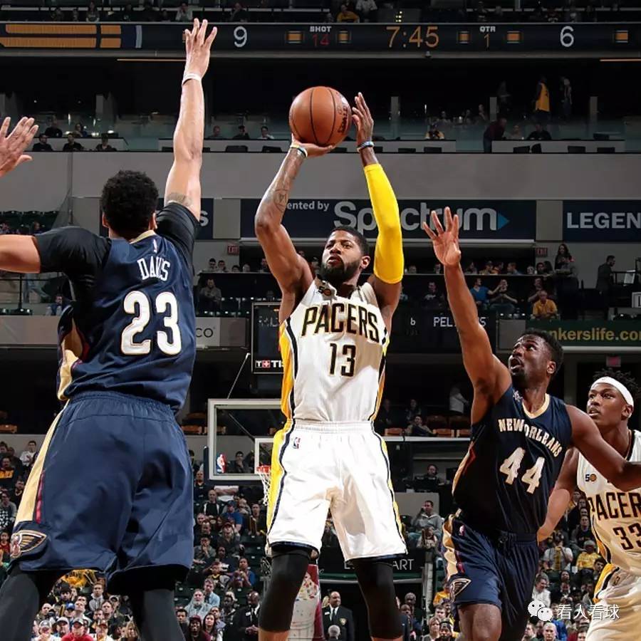 篮网轻取步行者，乔治带队取胜