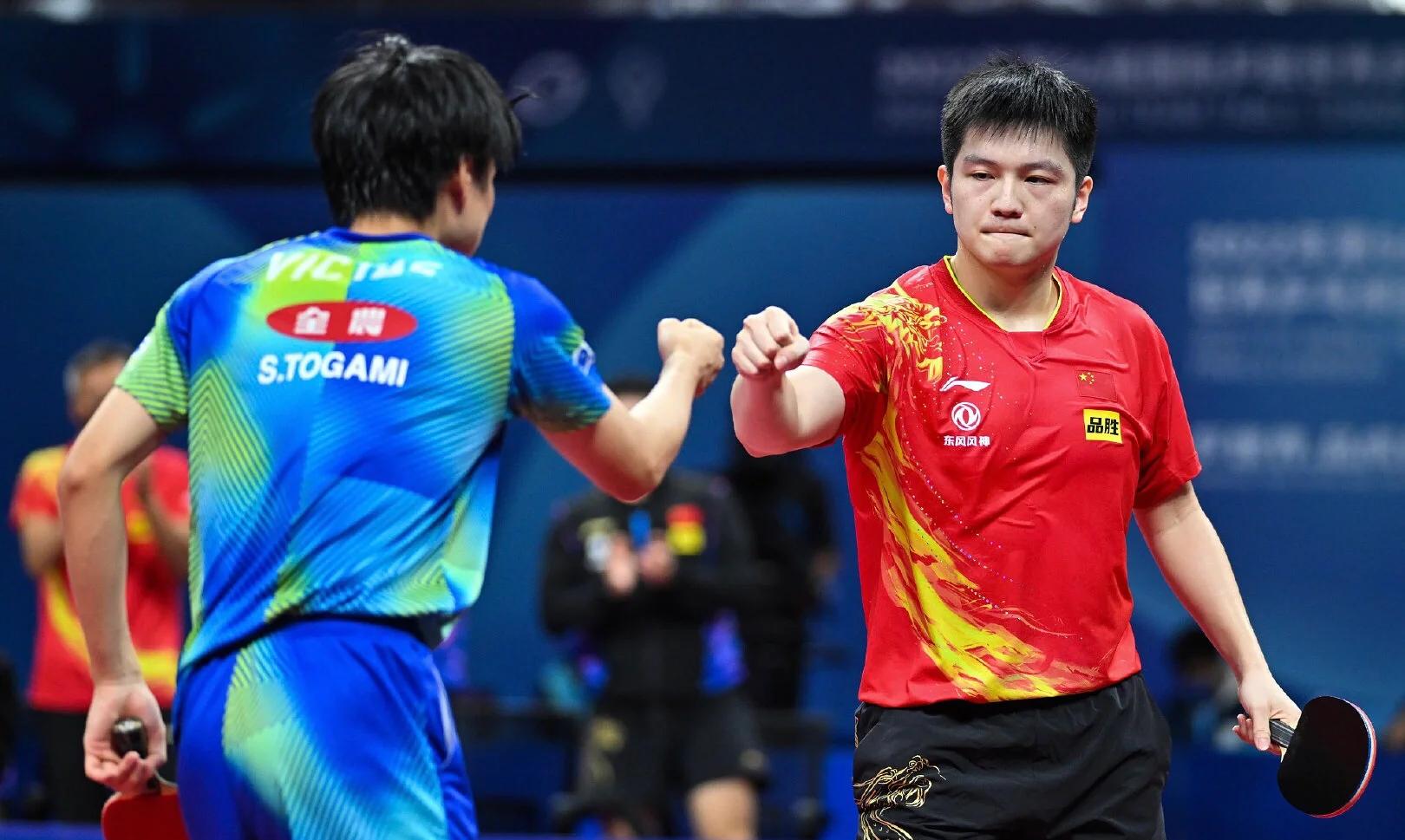 中国乒乓球队爆冷韩国乒乓球队，水谷隼绝境逆转的简单介绍